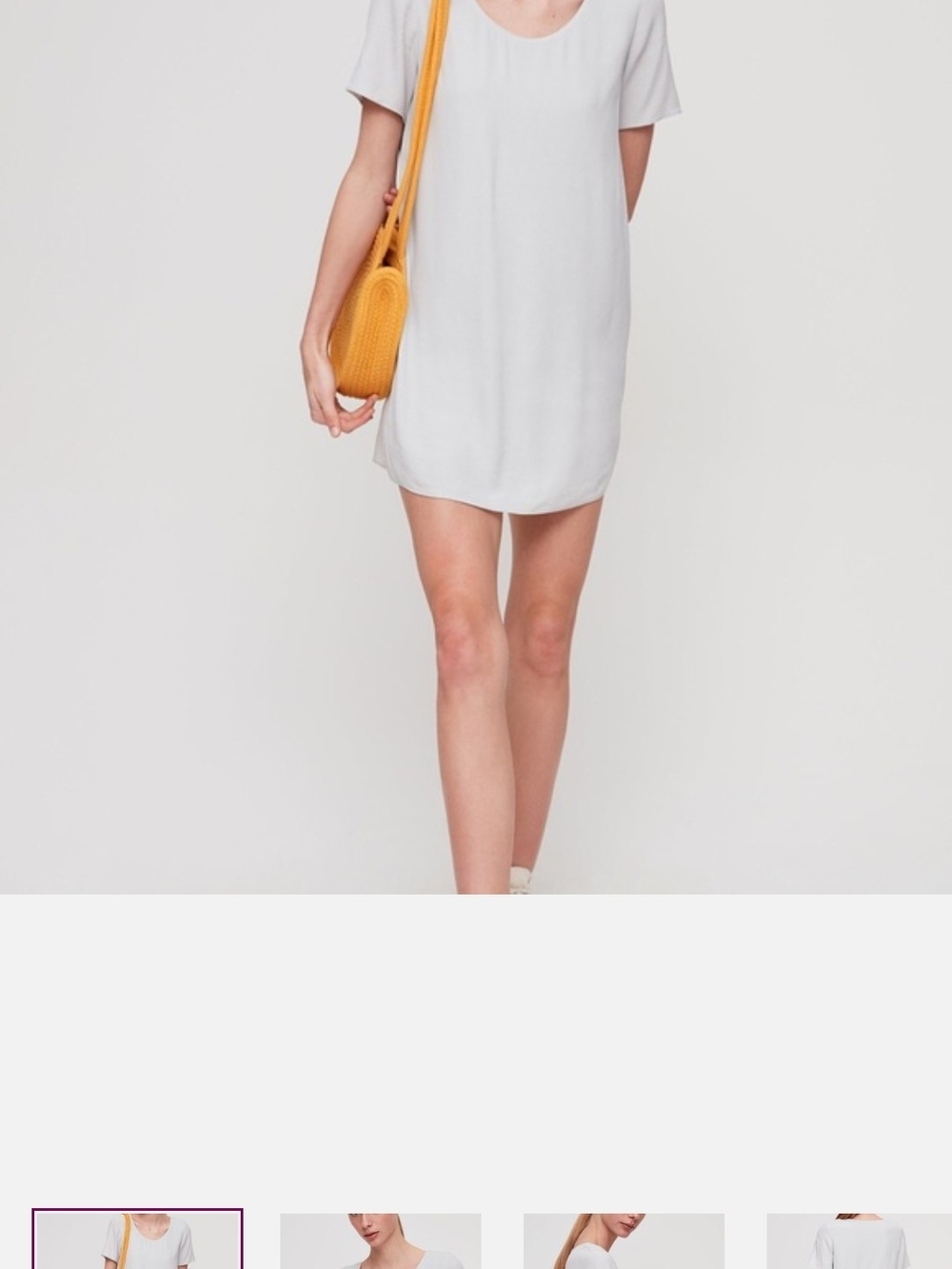 WILFRED FREE TEIGEN - Casual White Shift DRESS